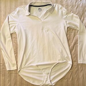 Slazenger White Golf Polo Shirt